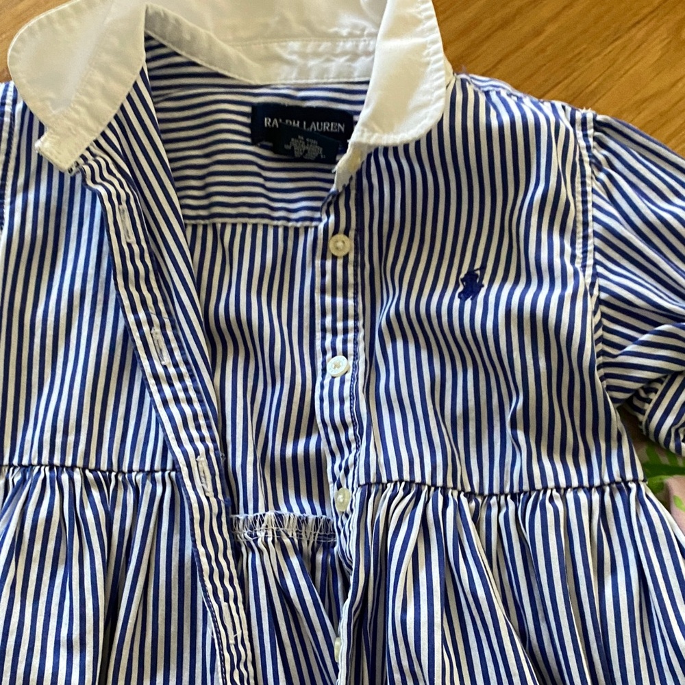 Lilly Pulitzer Kids Dresses - Blue, Green, Pink Stripes - Picture 6 of 11